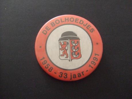 Carnavalsvereniging De Bolhoedjes,Eindhoven 33 jaar button